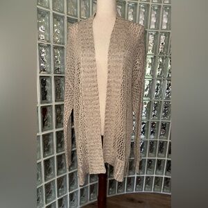 Jeans by Buffalo Fishnet cardigan with sequins - size XL